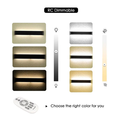 Bright LED Wall Light - Contemporary Home Sconce