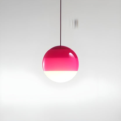 Colorful Round LED Pendant Light
