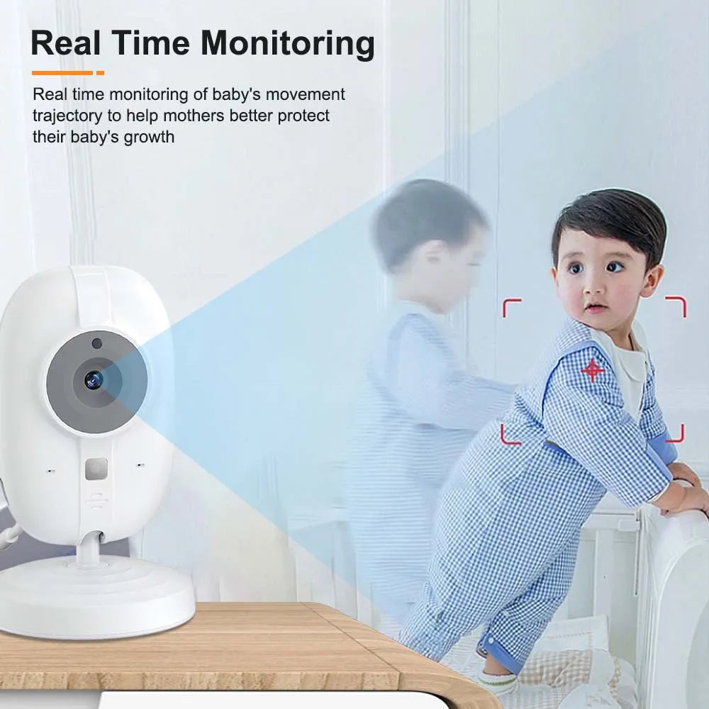 Baby Video Monitor with Night Vision and Two-Way Talk
