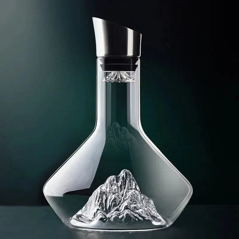 Large 1500ml Crystal Red Wine Decanter Jug - Cofik