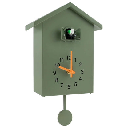 Modern Silent Cuckoo Wall Clock