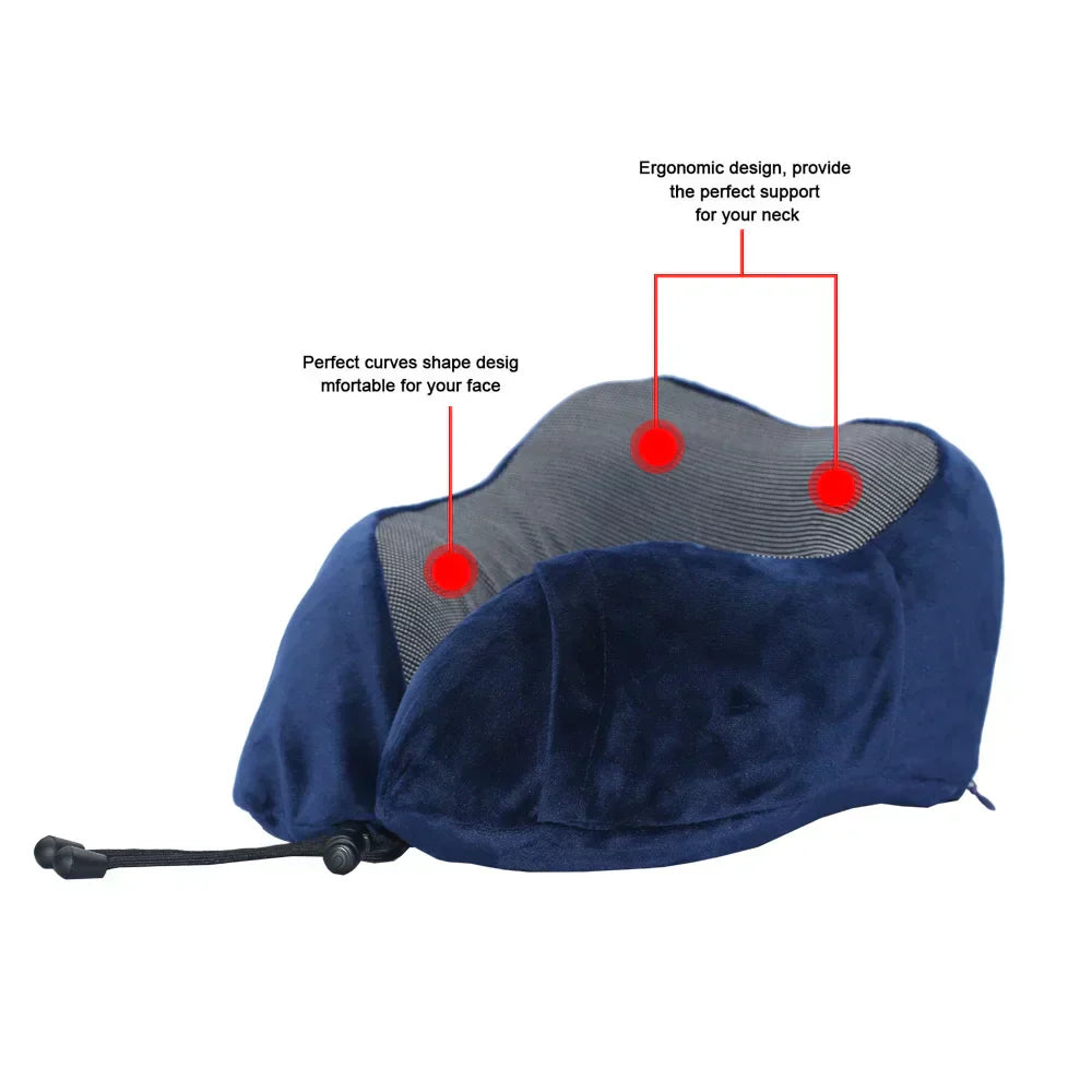 Comfortable Contoured Travel Neck Pillow