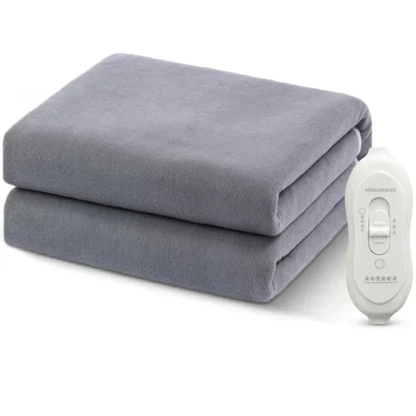 Warm Electric Throw Blanket with Thermostat Control