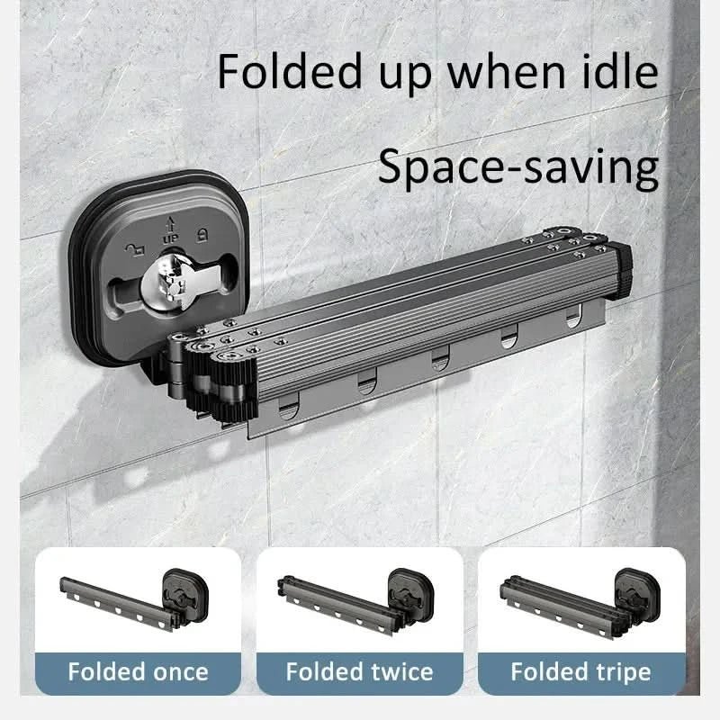Compact Wall Mount Dryer - Foldable Space Saver
