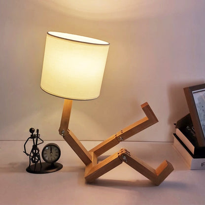 Intelligent Wooden Table Night Light - Cofik