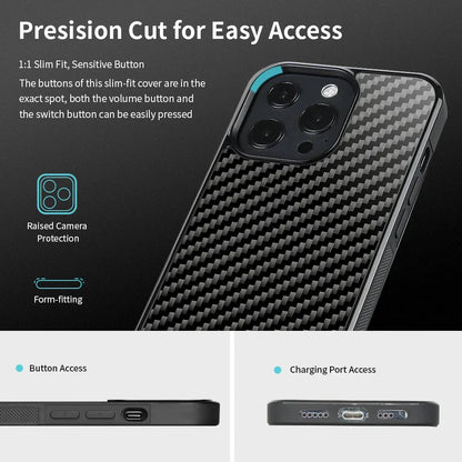 Durable Carbon iPhone Protective Phone Case