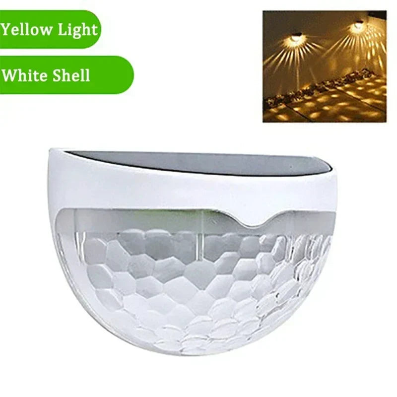 Durable Solar Powered Garden Wall Light