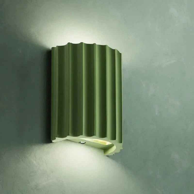 Stylish White Indoor LED Wall Light