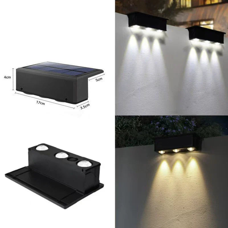 Outdoor Solar Powered LED Flood Light