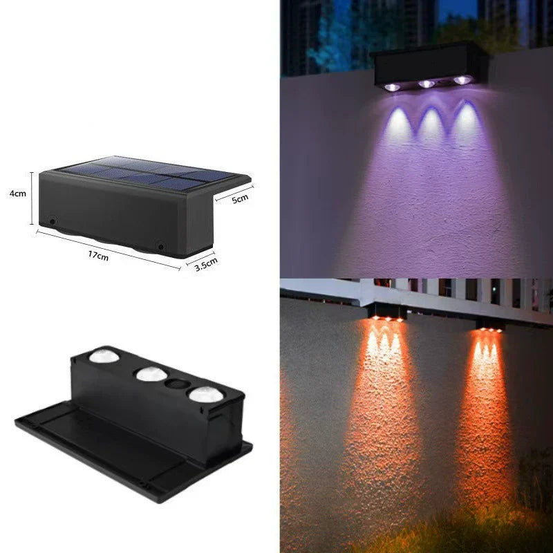 Outdoor Solar Powered LED Flood Light
