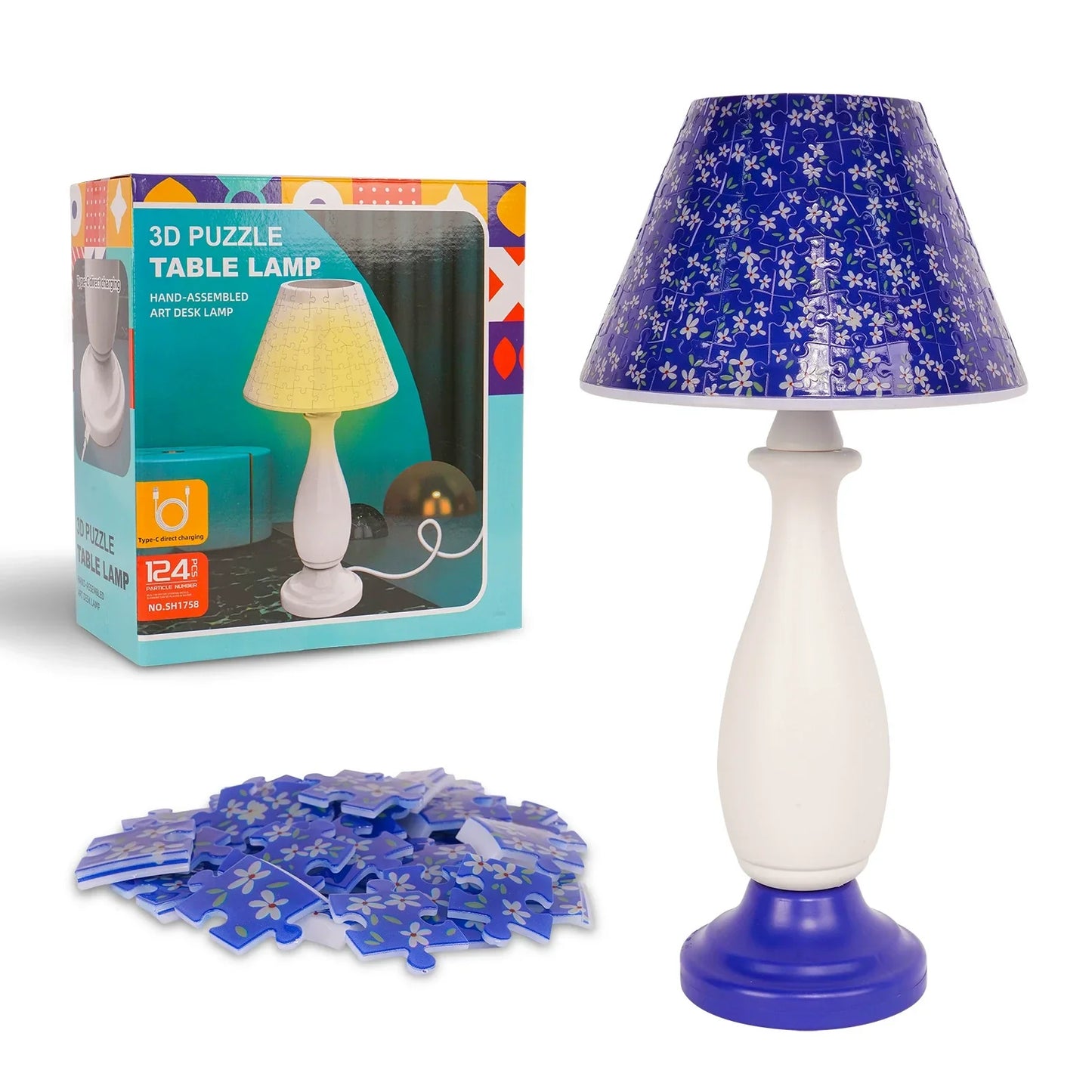 Classic Dimmable Bedside Table Lamp