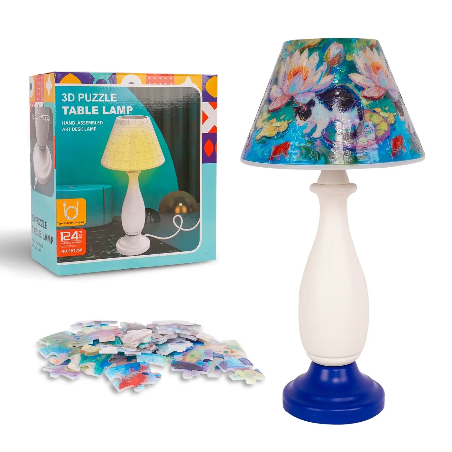 Classic Dimmable Bedside Table Lamp