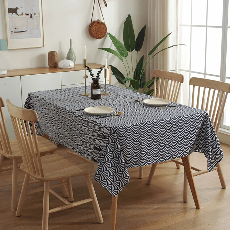 Eco Friendly Natural Linen Tablecloth - Cofik