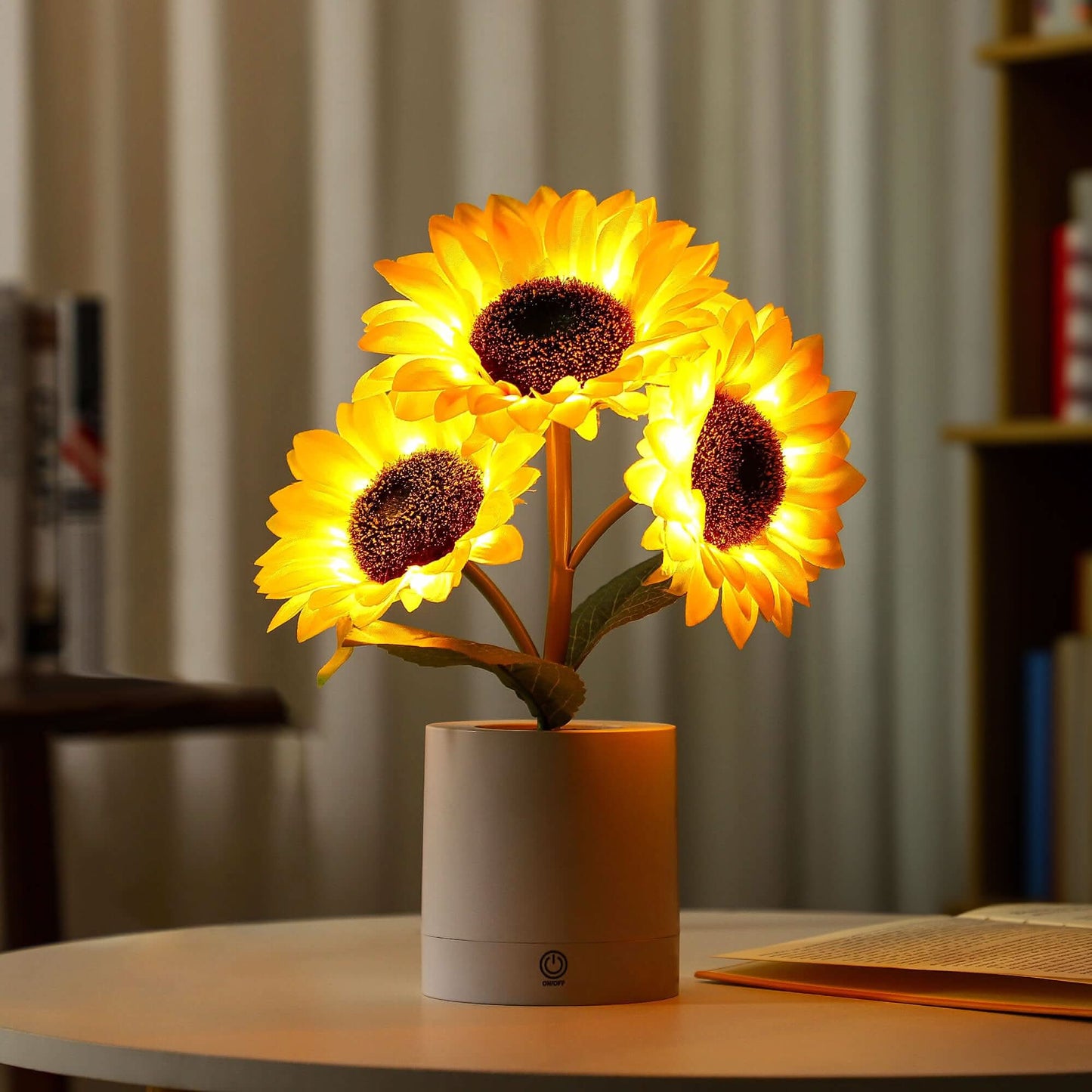 Bright Floral LED Desk Lamp