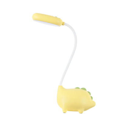 Colorful LED Table Lamp with Fun Dinosaur Eye Protection