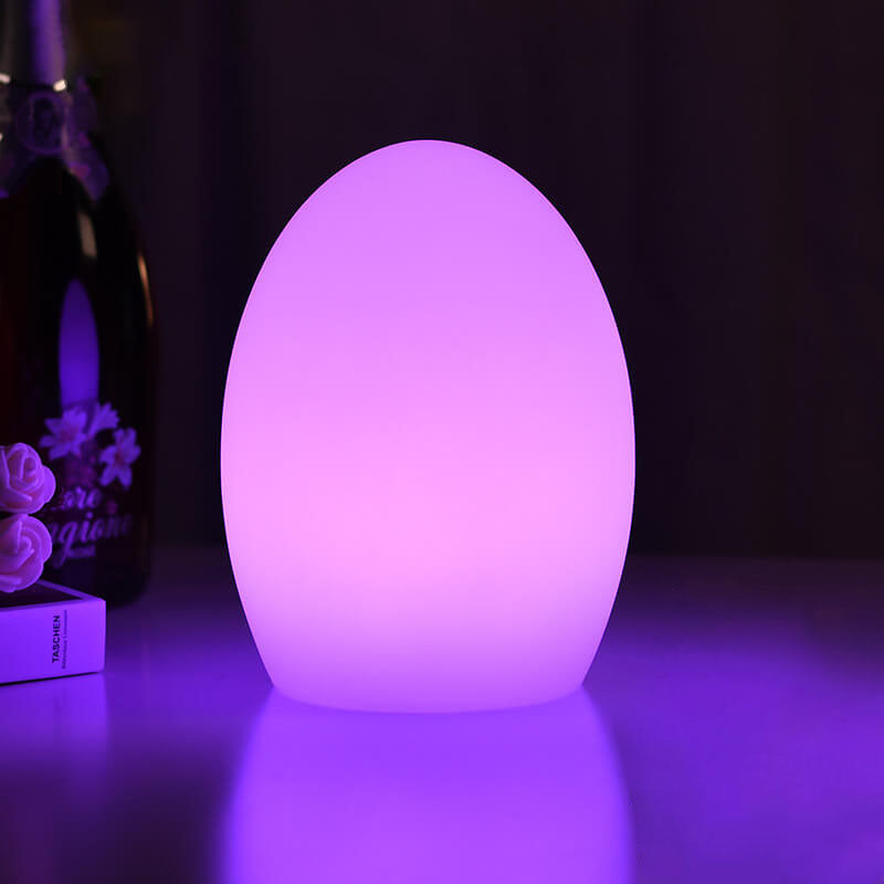Colorful Plastic Oval LED Desk Lamp - Cofik