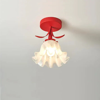 Small Floral Pendant Light