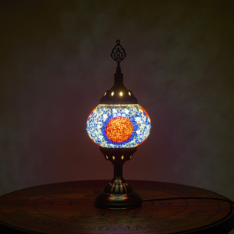 Classic Elegant Oval Table Lamp for Bedroom