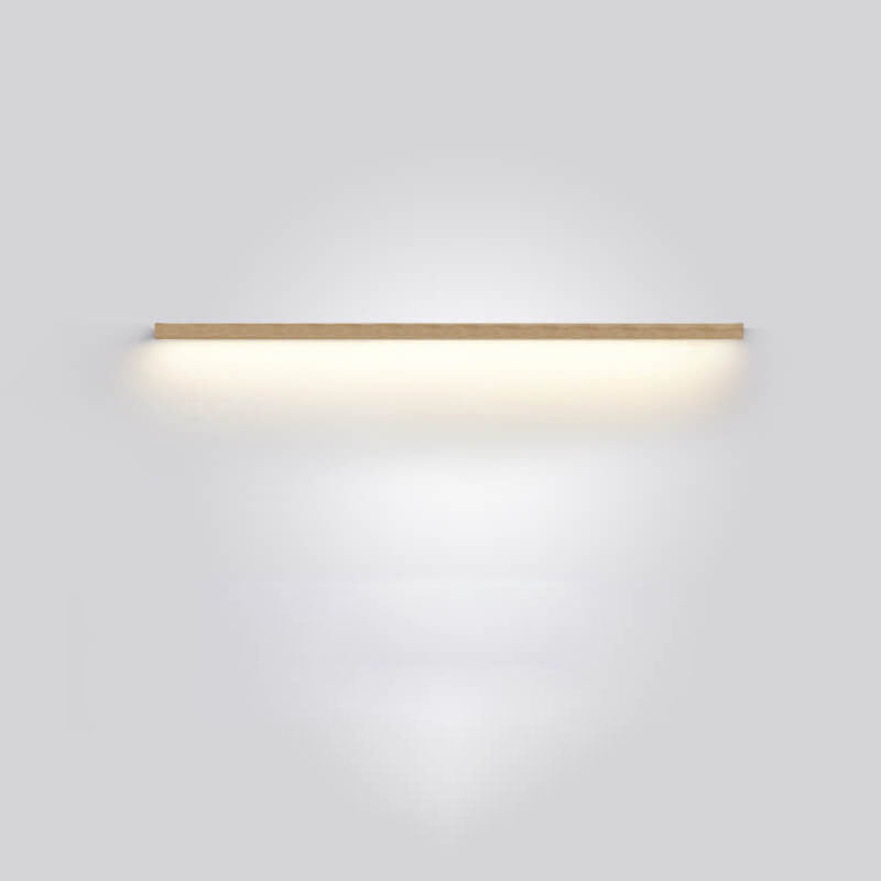 Natural Wood Japanese LED Wall Lamp
