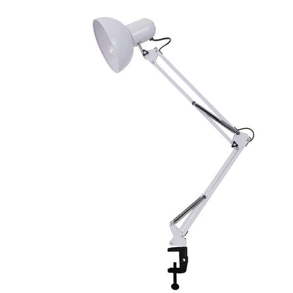 Slim Adjustable Desk Lamp with Clip for Bedroom