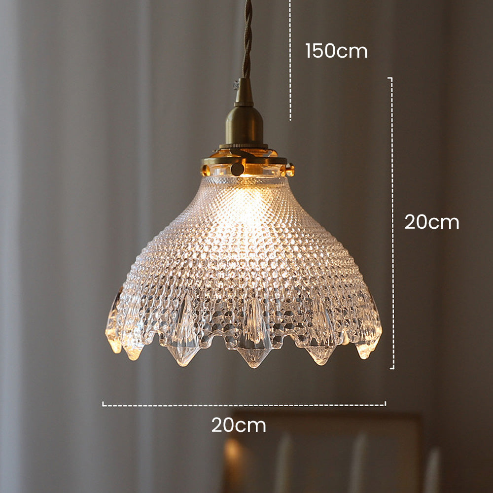 Retro Style Glass Pendant Lighting