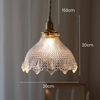 Retro Style Glass Pendant Lighting