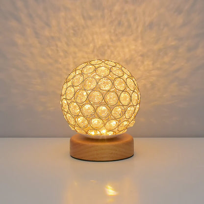 Compact LED Desk Lamp with USB Port and Soft Glow