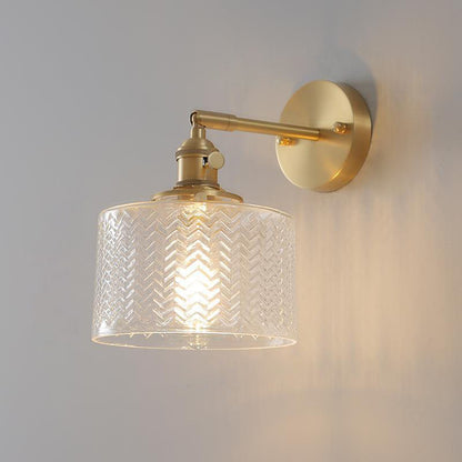Simple Gold Sconce Lamp