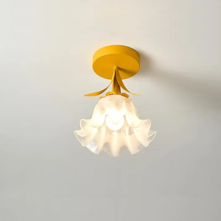 Small Floral Pendant Light