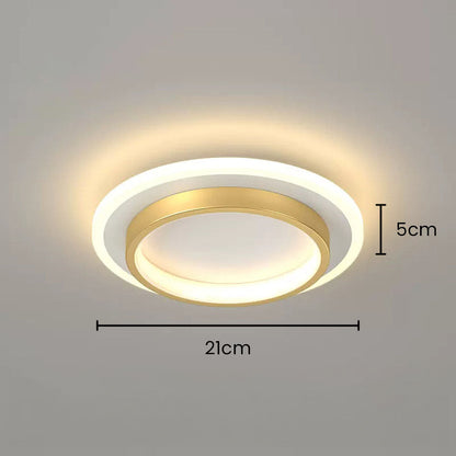 Sleek LED Overhead Ceiling Light Fixtures