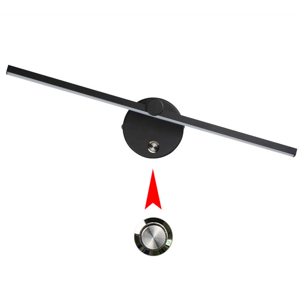 Slim Aluminium LED Bathroom Wall Light Lamp