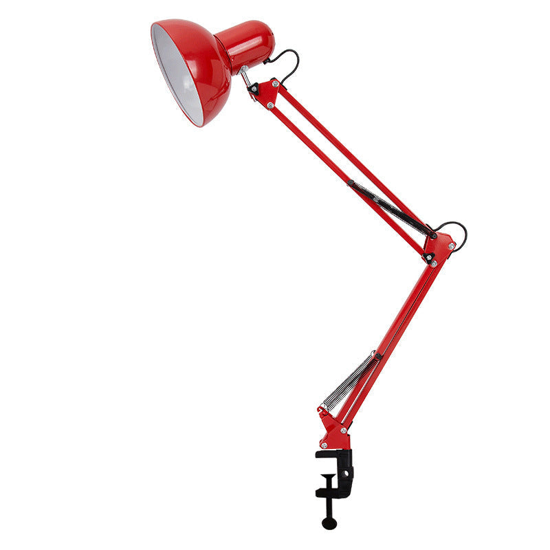 Slim Adjustable Desk Lamp with Clip for Bedroom