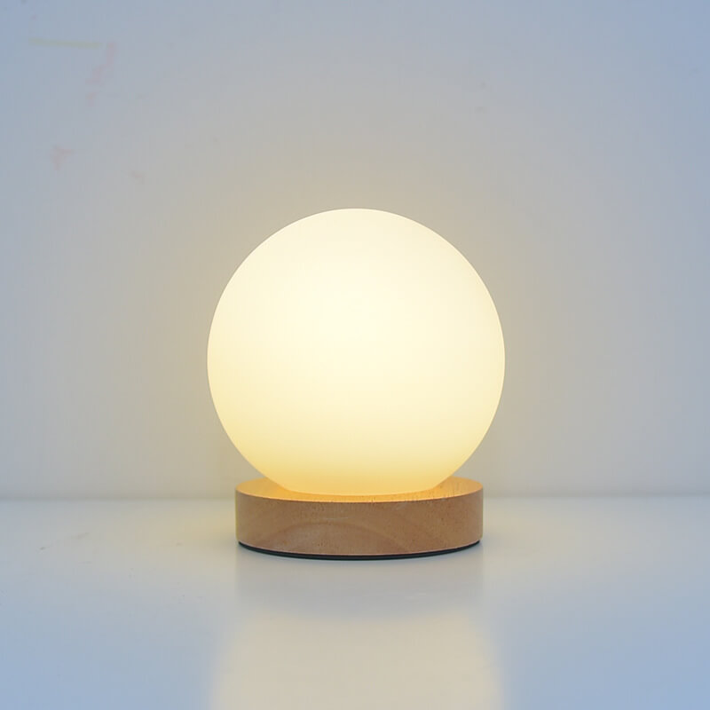 Sleek Compact Round LED Desk Lamp - Cofik