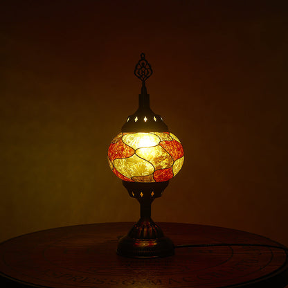 Classic Elegant Oval Table Lamp for Bedroom