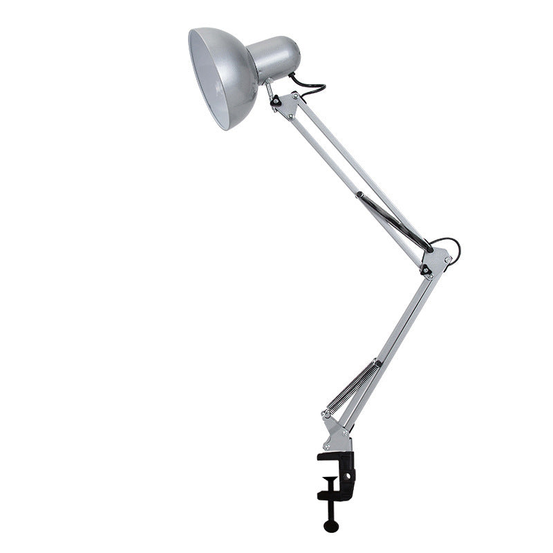 Slim Adjustable Desk Lamp with Clip for Bedroom