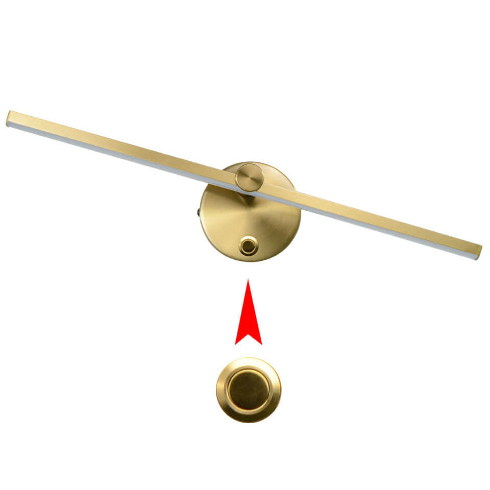 Slim Aluminium LED Bathroom Wall Light Lamp