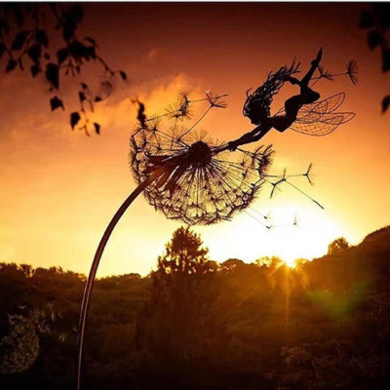 Whimsical Outdoor Garden Decor Statue