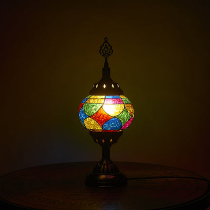 Classic Elegant Oval Table Lamp for Bedroom