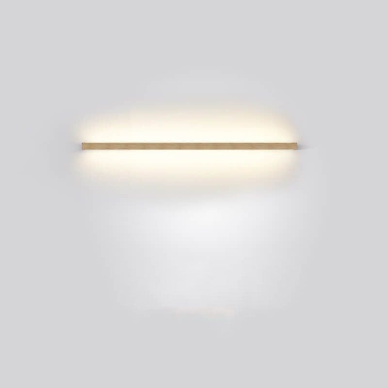 Natural Wood Japanese LED Wall Lamp