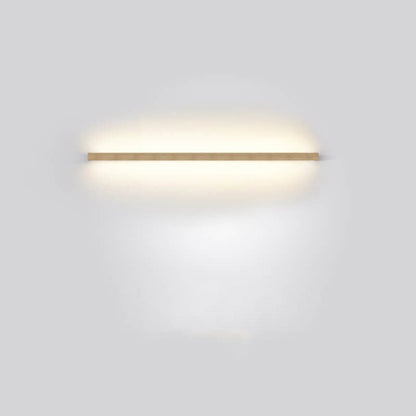 Natural Wood Japanese LED Wall Lamp