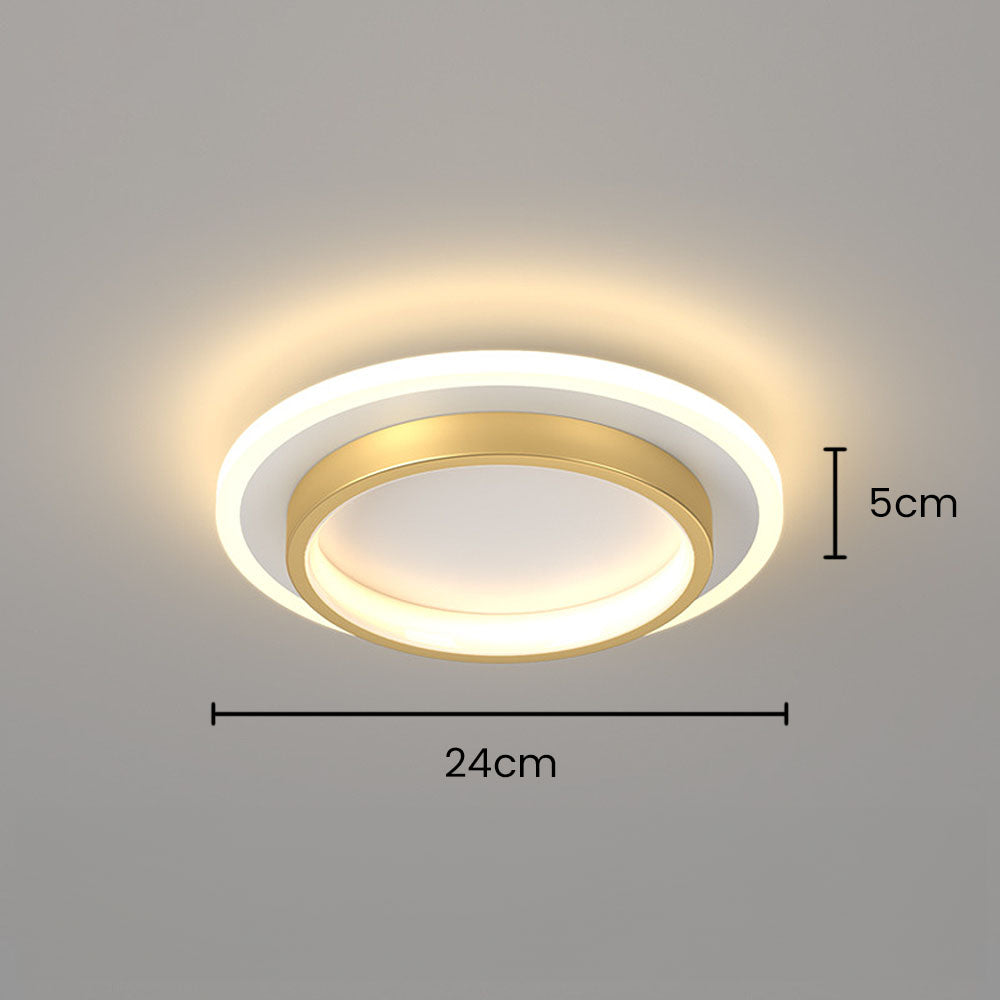 Sleek LED Overhead Ceiling Light Fixtures