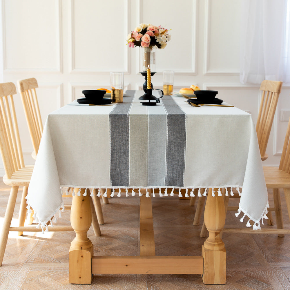 Easy Care Waterproof Tablecloth for Kitchen Dining