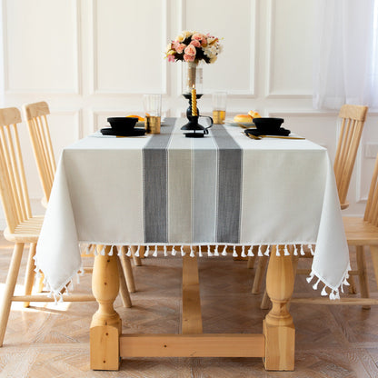 Easy Care Waterproof Tablecloth for Kitchen Dining