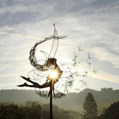 Whimsical Outdoor Garden Decor Statue