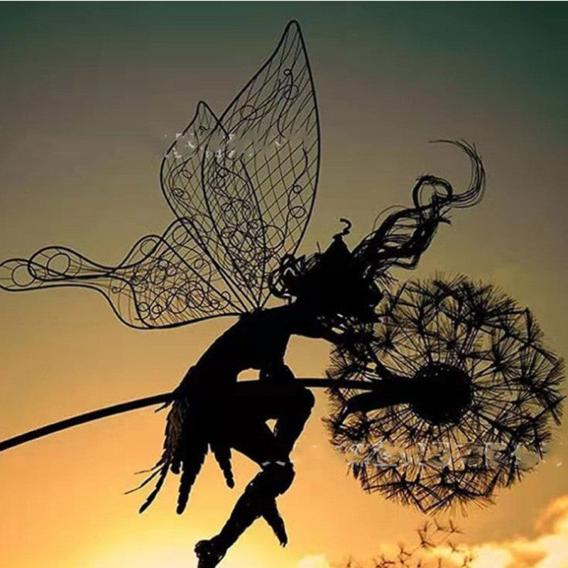 Whimsical Outdoor Garden Decor Statue