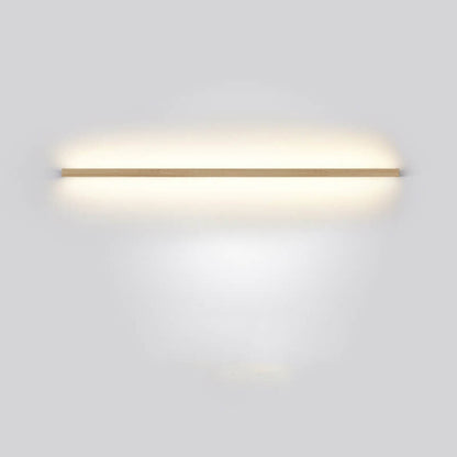 Natural Wood Japanese LED Wall Lamp