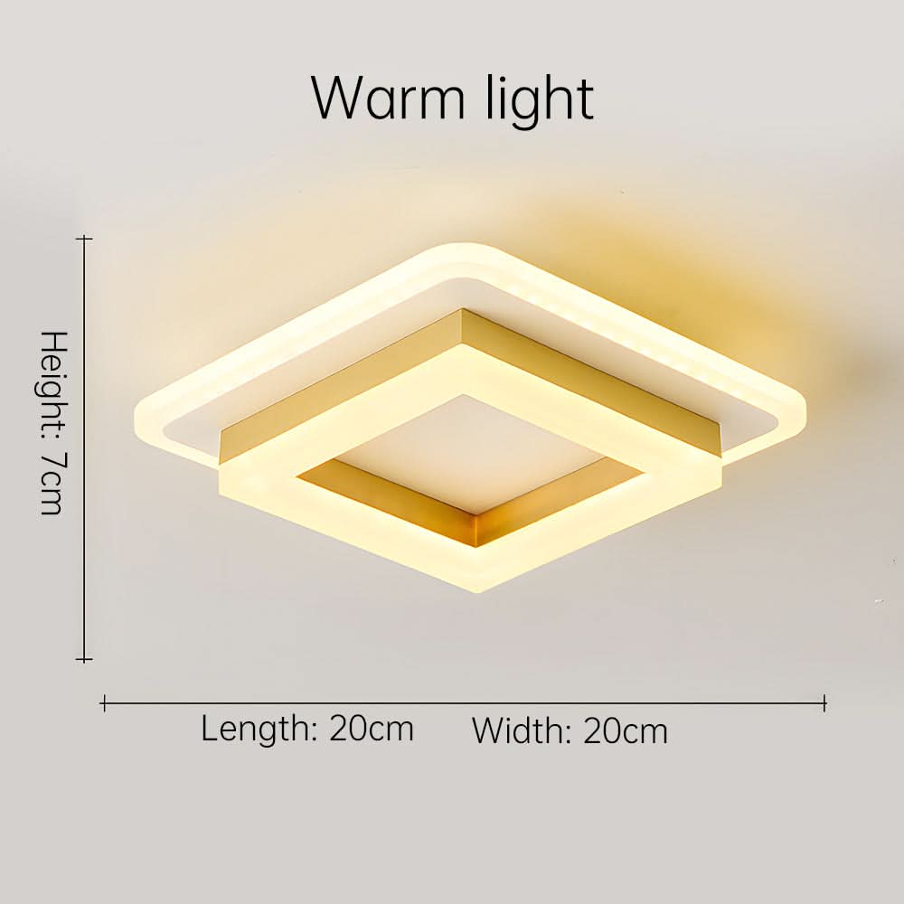 Stylish Square LED Ceiling Lamp for Home Decor