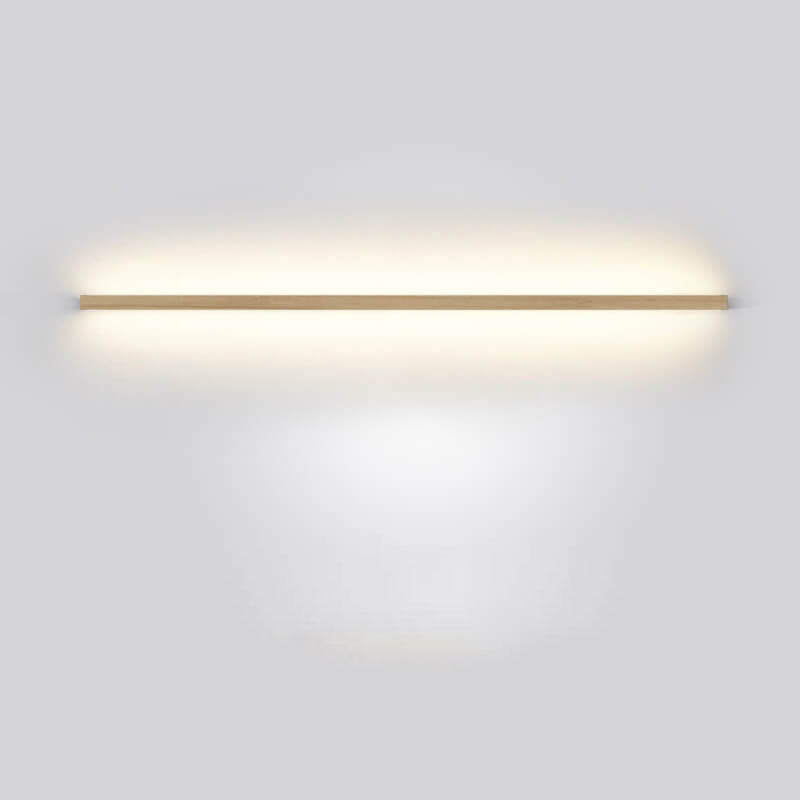 Natural Wood Japanese LED Wall Lamp
