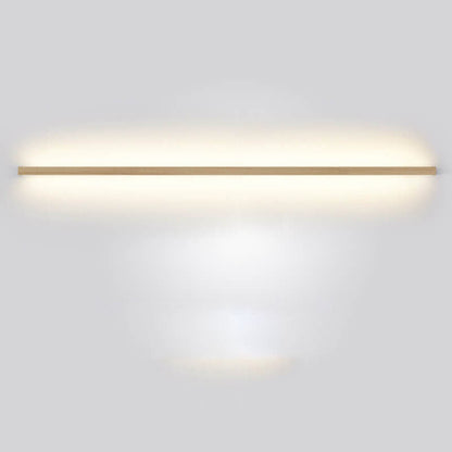 Natural Wood Japanese LED Wall Lamp
