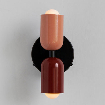Contemporary Dual Head LED Wall Lamp